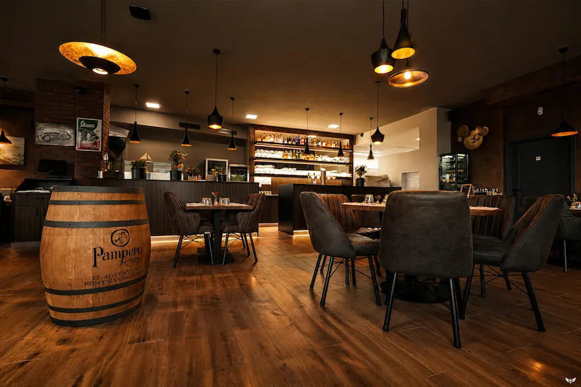 Interiér restaurace